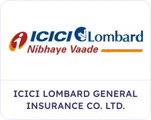 ICICI Lombard logo with the tagline 'Nibhaye Vaade' and full name 'ICICI Lombard General Insurance Co. Ltd'.